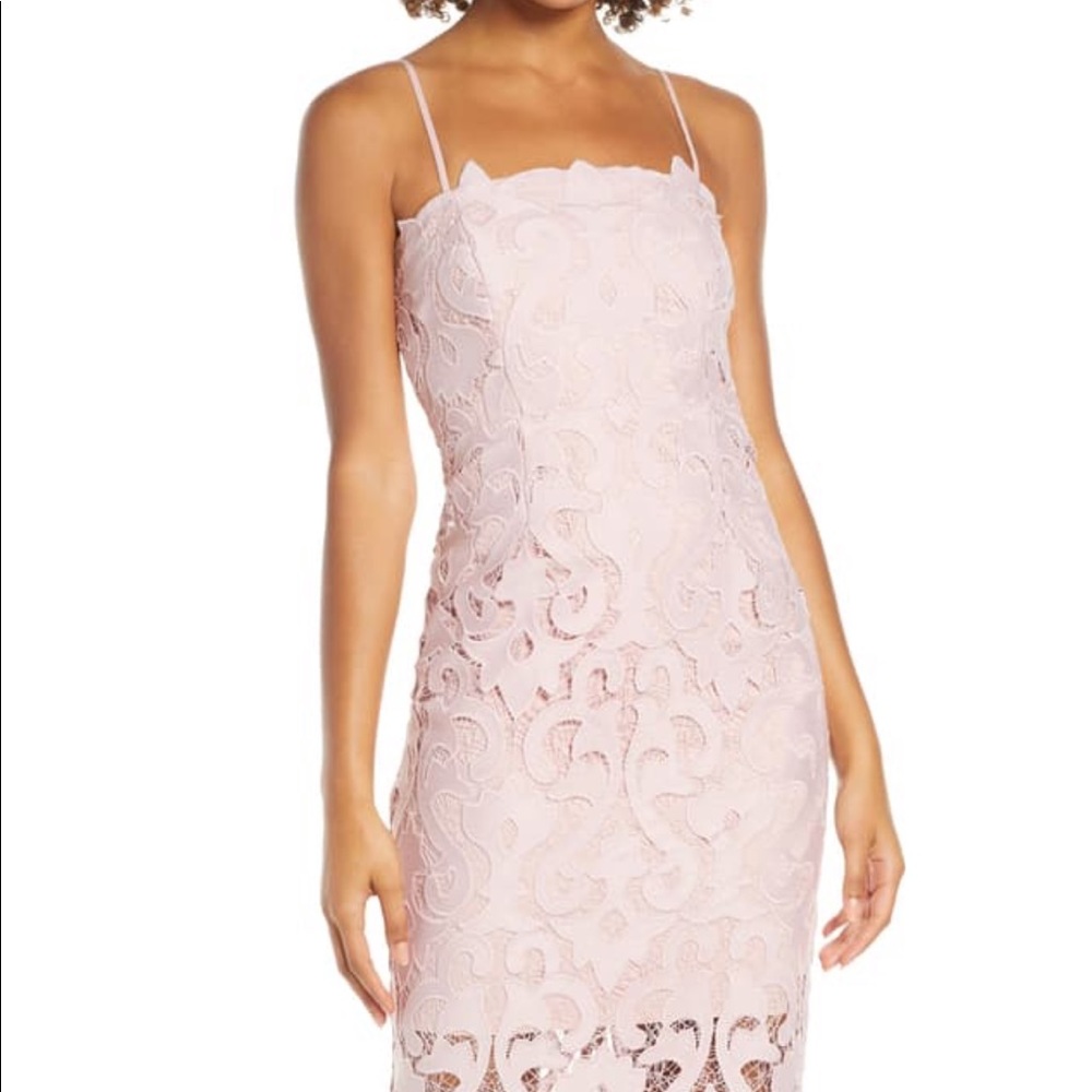 Bardot Lina Lace Cocktail Dress